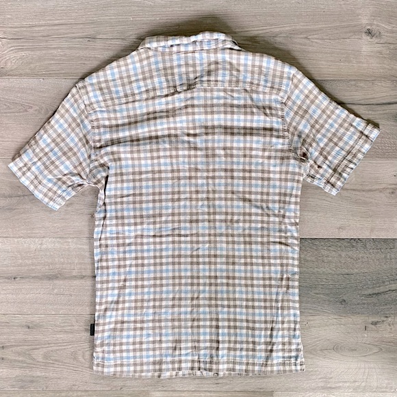 Patagonia Men’s Size Small Organic Cotton S/S Buttondown Collared A/C Shirt - Picture 4 of 5